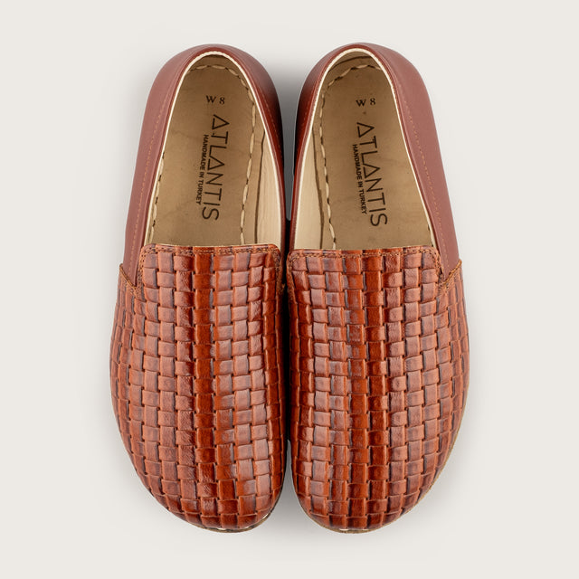 Men's Brown Milano - Atlantis Handmade Shoes - 4110061390548