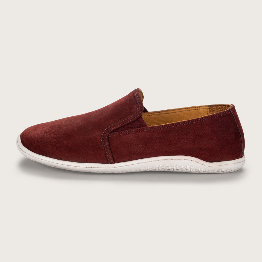 Sandfarbene Pennyloafer für Damen