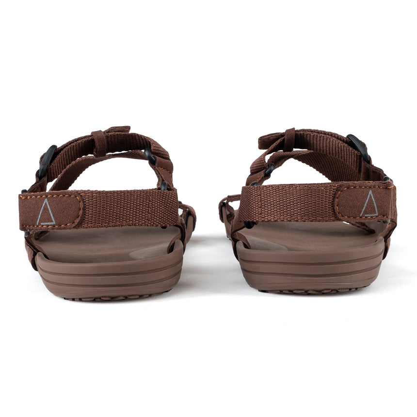 Men's Brown Terra Barefoot Sandals - Atlantis Handmade Shoes -