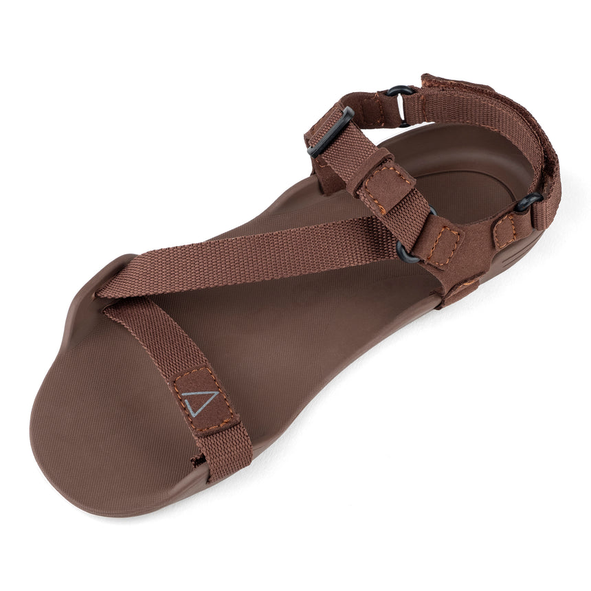 Men's Brown Terra Barefoot Sandals - Atlantis Handmade Shoes -