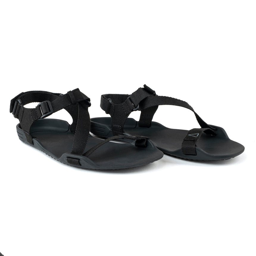 Men's Black Terra Barefoot Sandals - Atlantis Handmade Shoes -