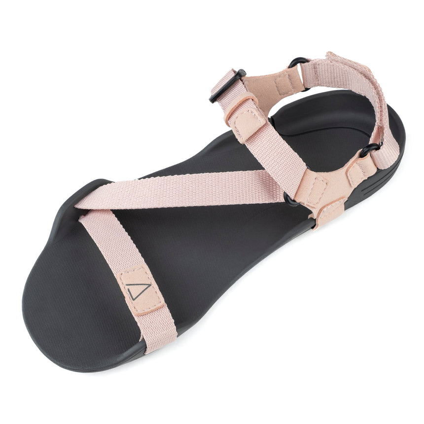 Men's Pink and Black Terra Barefoot Sandals - Atlantis Handmade Shoes -