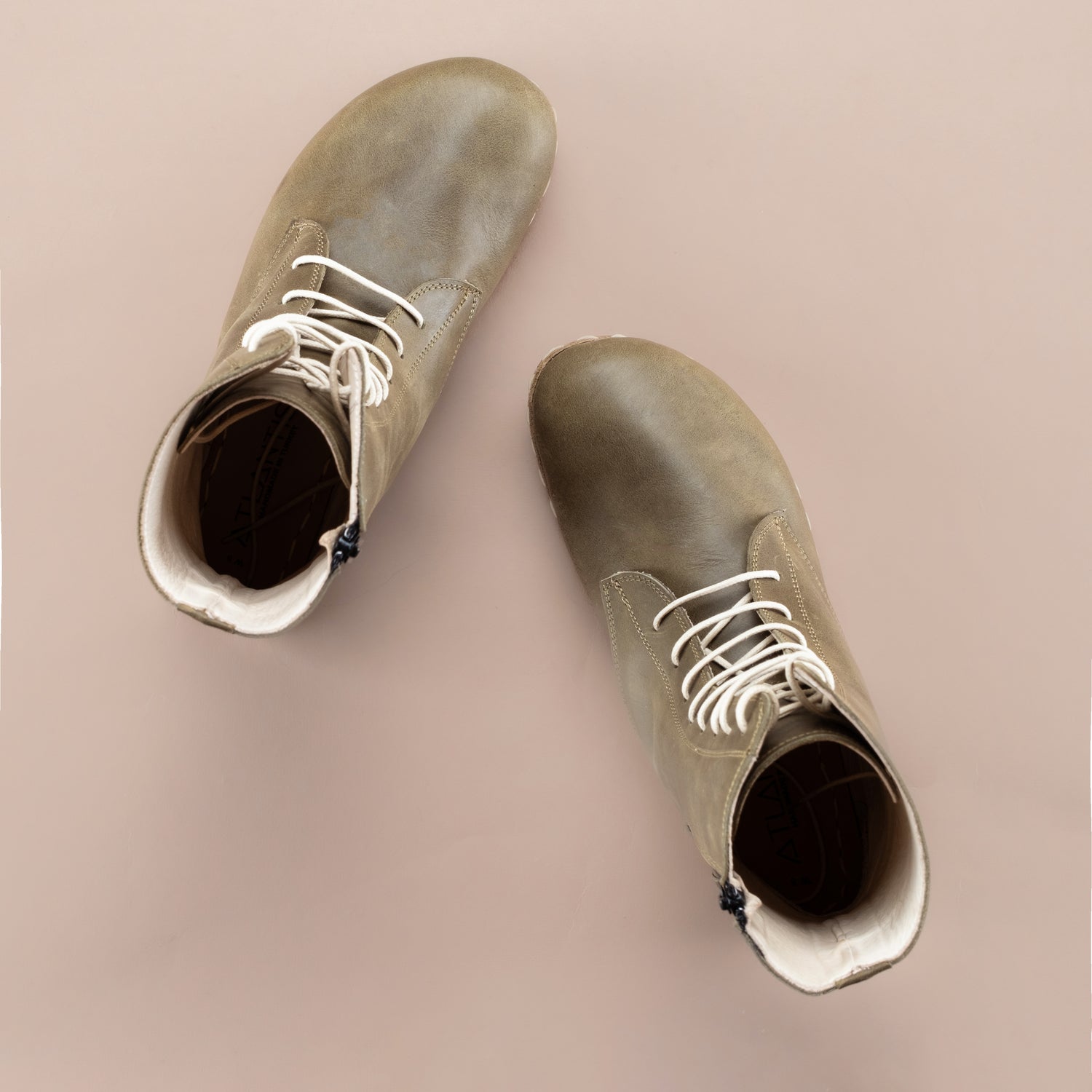 Kadın Yeşil Barefoot Yüksek Bilekli Bot