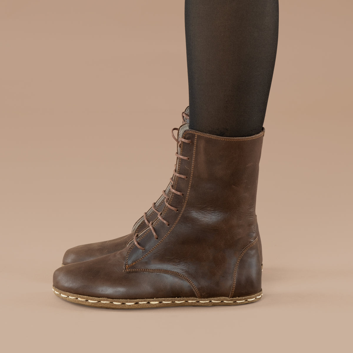 Bottes à Cheville Kathy Van Zeeland - Taille 8 US - Marron - Semelle Compensée - Neuf Sans Emballage