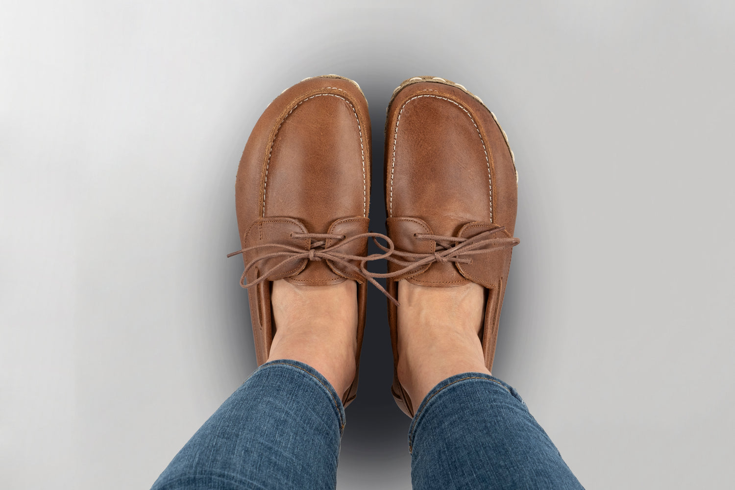 Men's Lion Brown Dock Shoes - Atlantis Handmade Shoes -