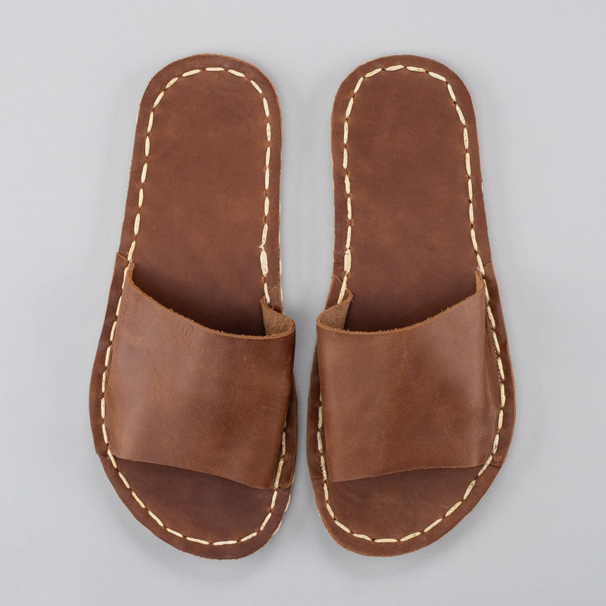 Lion Barfuß-Slide-Sandale