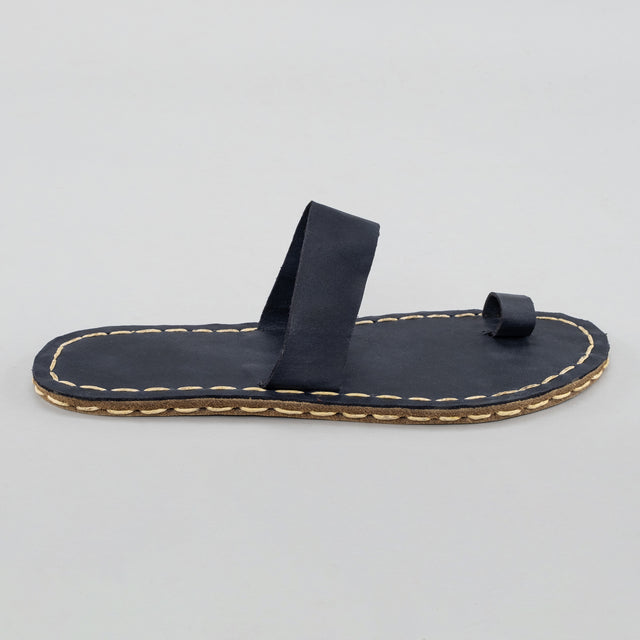 Women's Blue Barefoot Thong Sandals