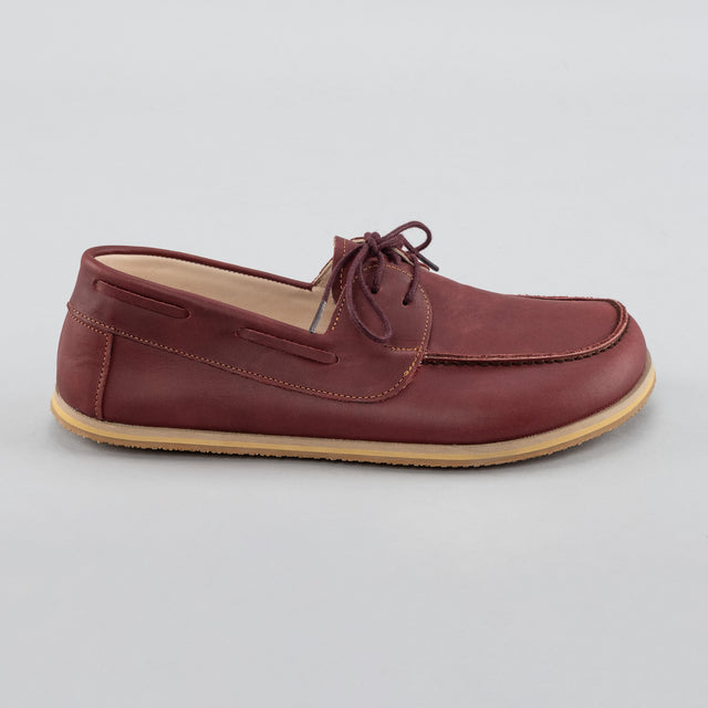 Rote Boat Shoes für Herren
