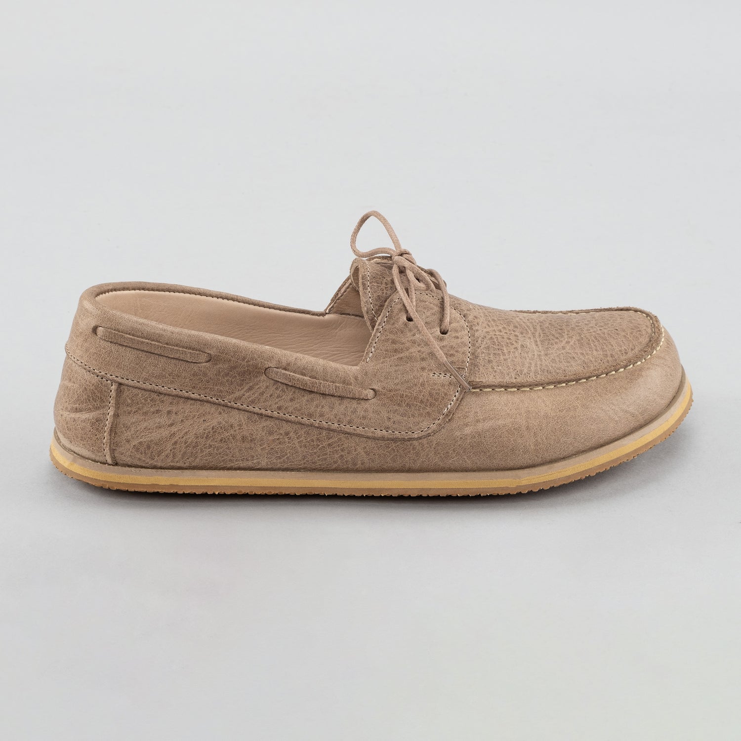 Men's Tan Boat Shoes