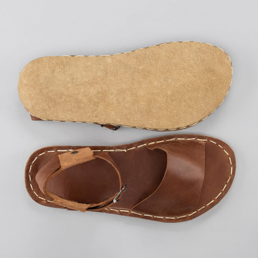 Lion Barfußsandalen mit offener Spitze