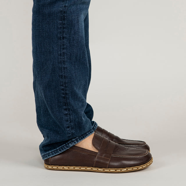 Men's Cafe Noir Penny Loafers - Atlantis Handmade Shoes -