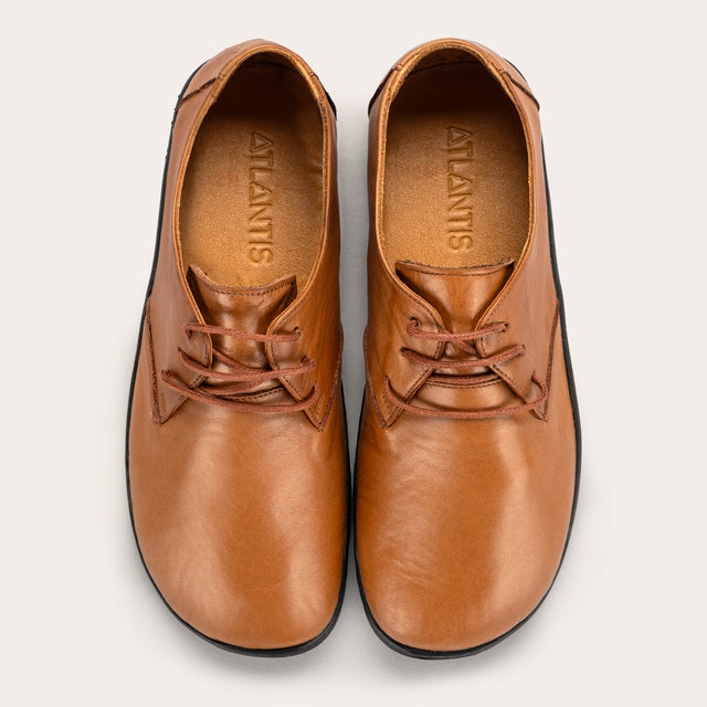 Men's Cinnamon Oxfords - Atlantis Handmade Shoes -