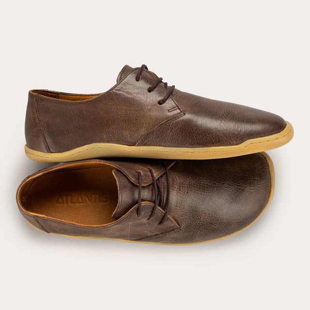 Women's Stone Oxfords - Atlantis Handmade Shoes -