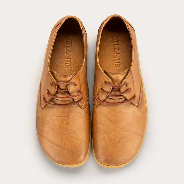 Men's Champagne Oxfords - Atlantis Handmade Shoes -
