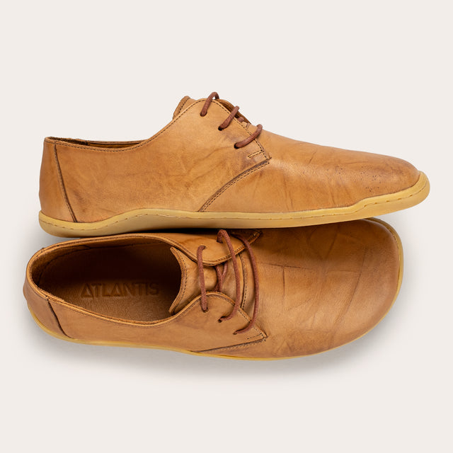 Men's Champagne Oxfords - Atlantis Handmade Shoes -
