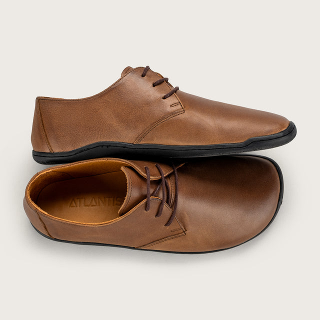Men's Sepia Oxfords - Atlantis Handmade Shoes -