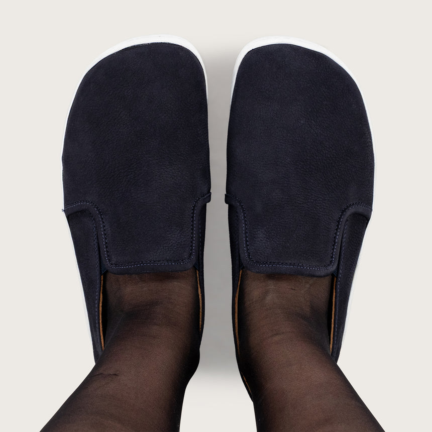 Sandfarbene Pennyloafer für Damen