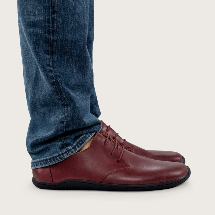 Men's Crimson Oxfords