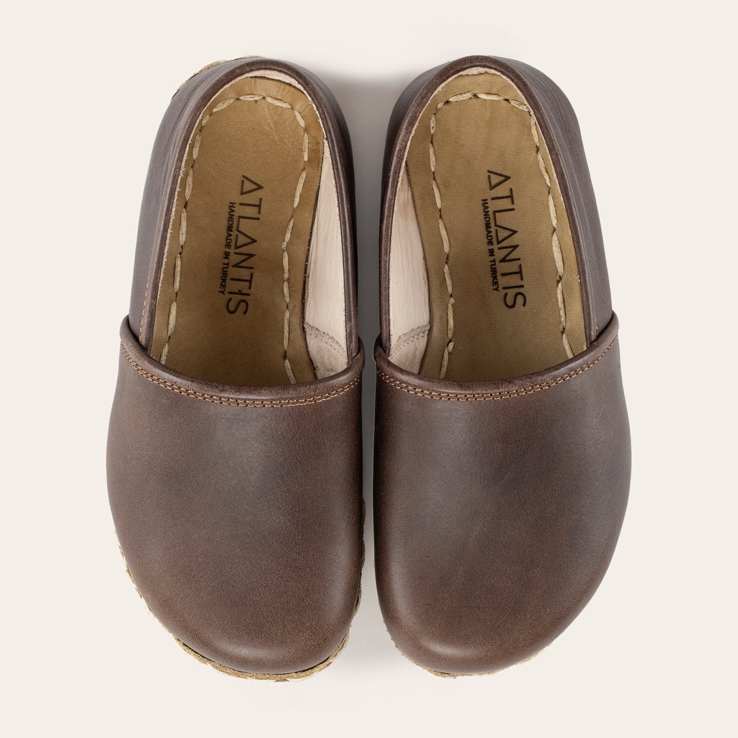Kid's Coffee Barefoot Loafers - Atlantis Handmade Shoes -