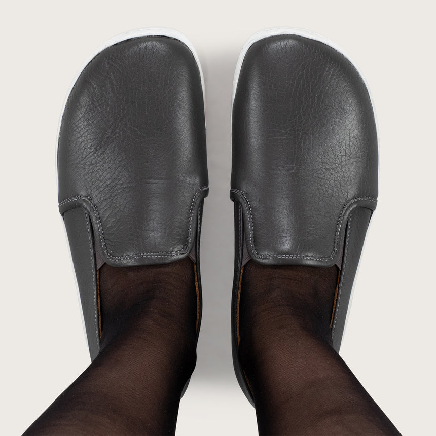 Sandfarbene Pennyloafer für Damen