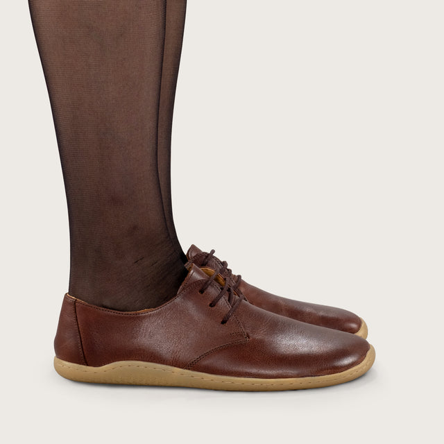 Women's Chocolate Oxfords - Atlantis Handmade Shoes -