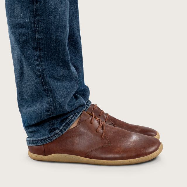 Men's Chocolate Oxfords - Atlantis Handmade Shoes -