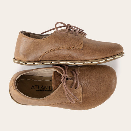 Kid's Zaragoza Barefoot Oxfords - Atlantis Handmade Shoes -