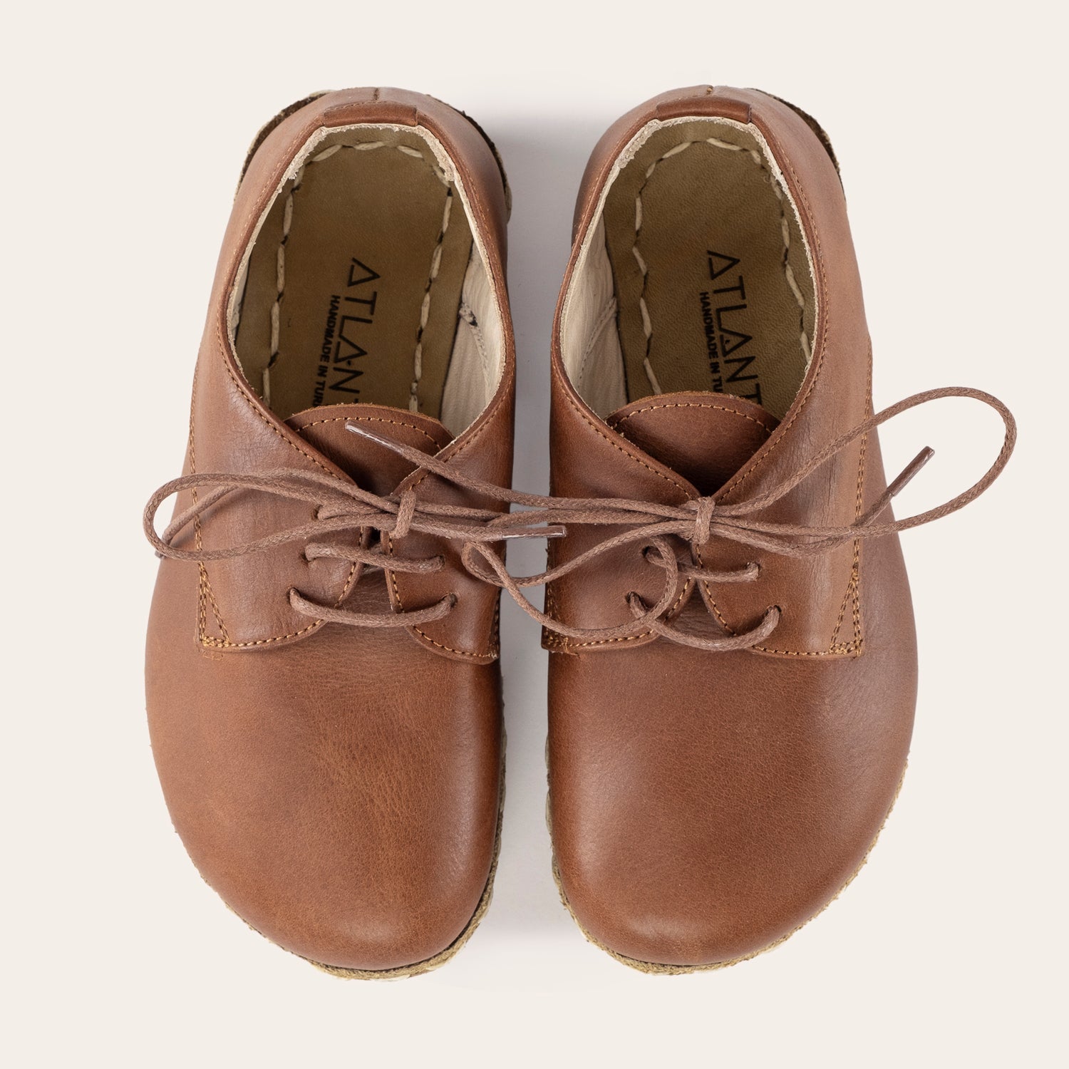 Kid's Lion Barefoot Oxfords - Atlantis Handmade Shoes -