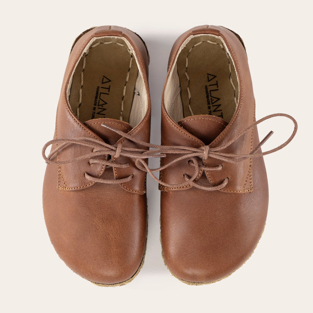 Kid's Lion Barefoot Oxfords - Atlantis Handmade Shoes -