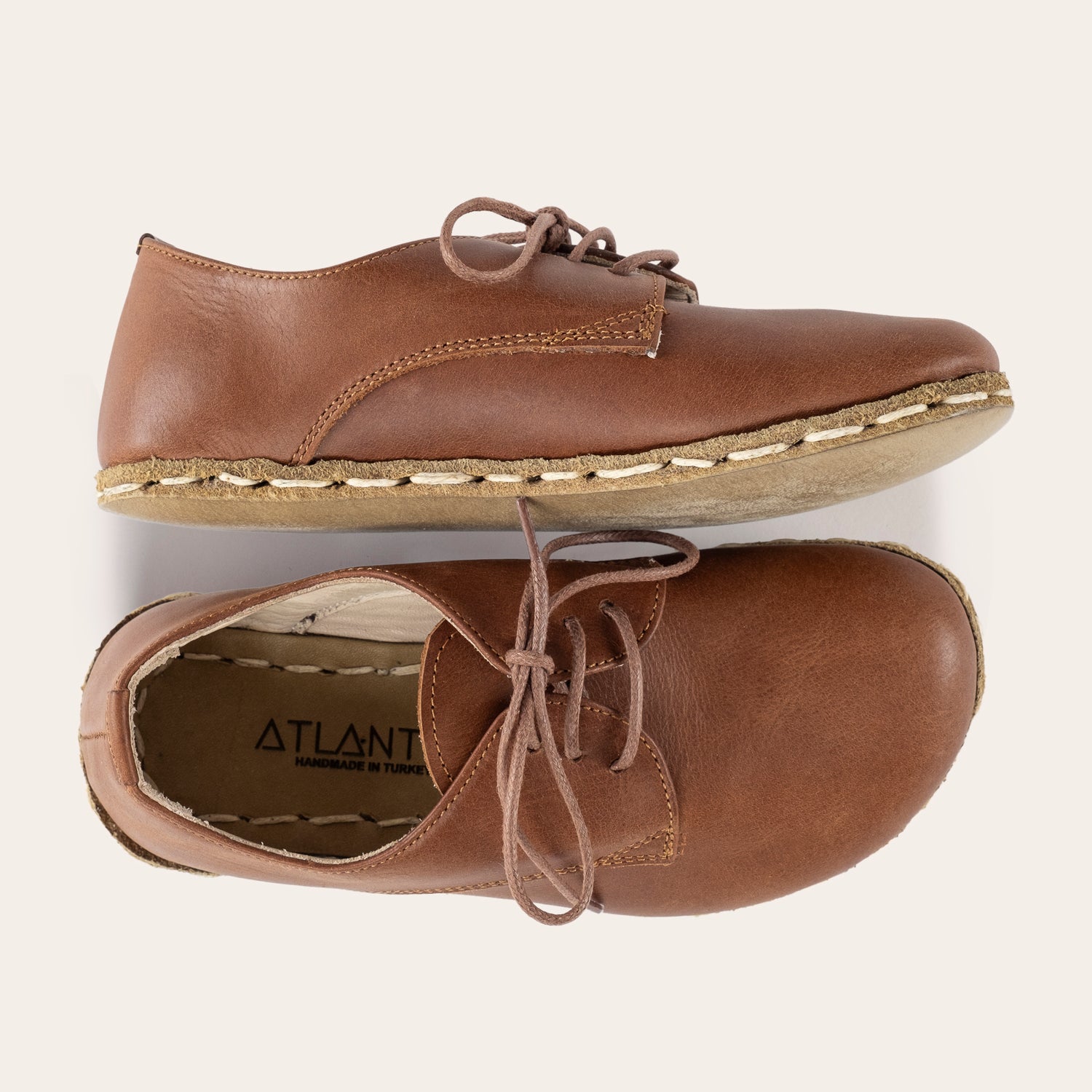 Kid's Lion Barefoot Oxfords - Atlantis Handmade Shoes -