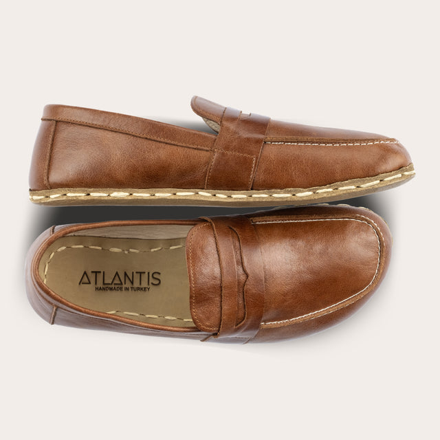 Erkek Kahverengi Penny Loafer