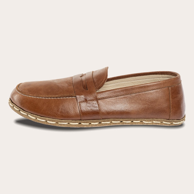 Erkek Kahverengi Penny Loafer