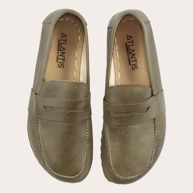 Erkek Yeşil Penny Loafer