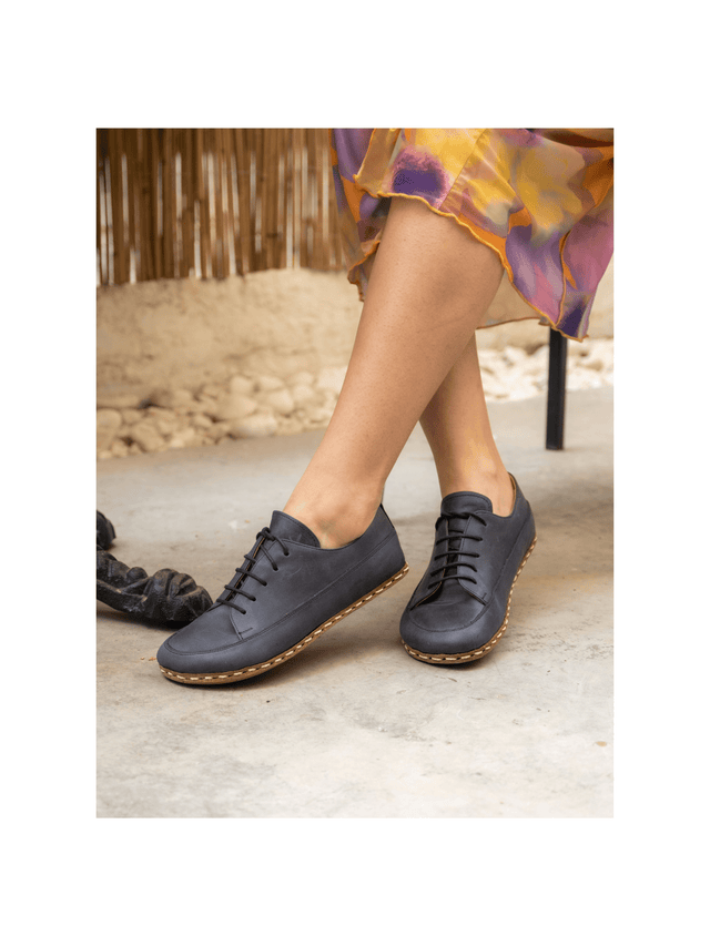 Blaue Barfuß-Sneaker für Herren