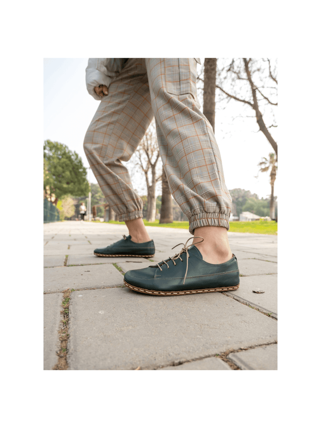 Kadın Bottle Green Barefoot Spor Ayakkabı