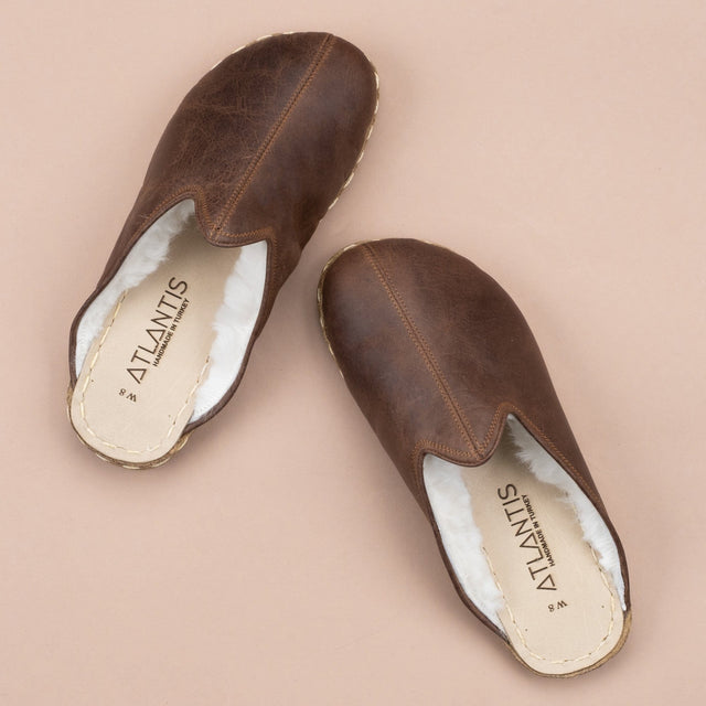 Herren Coffee Barefoot Shearlings
