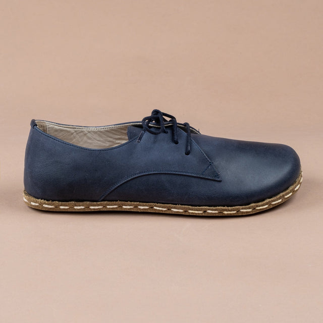 Blaue Oxfords für Damen