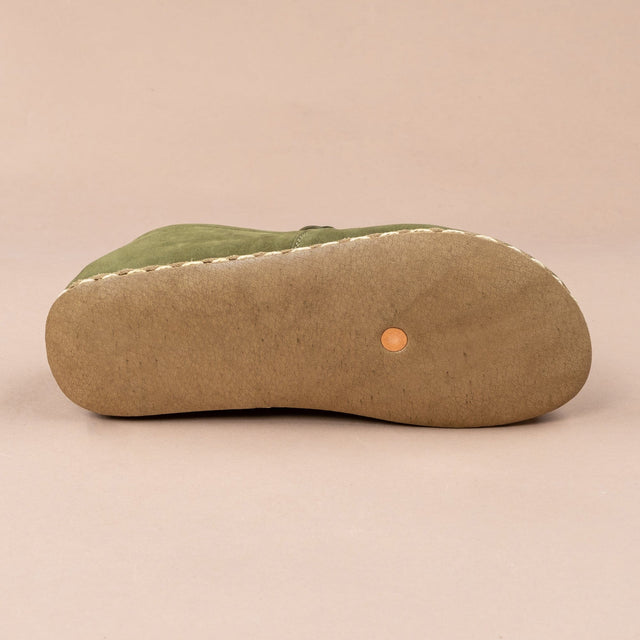 Olivgrüne Minimalisten für Damen