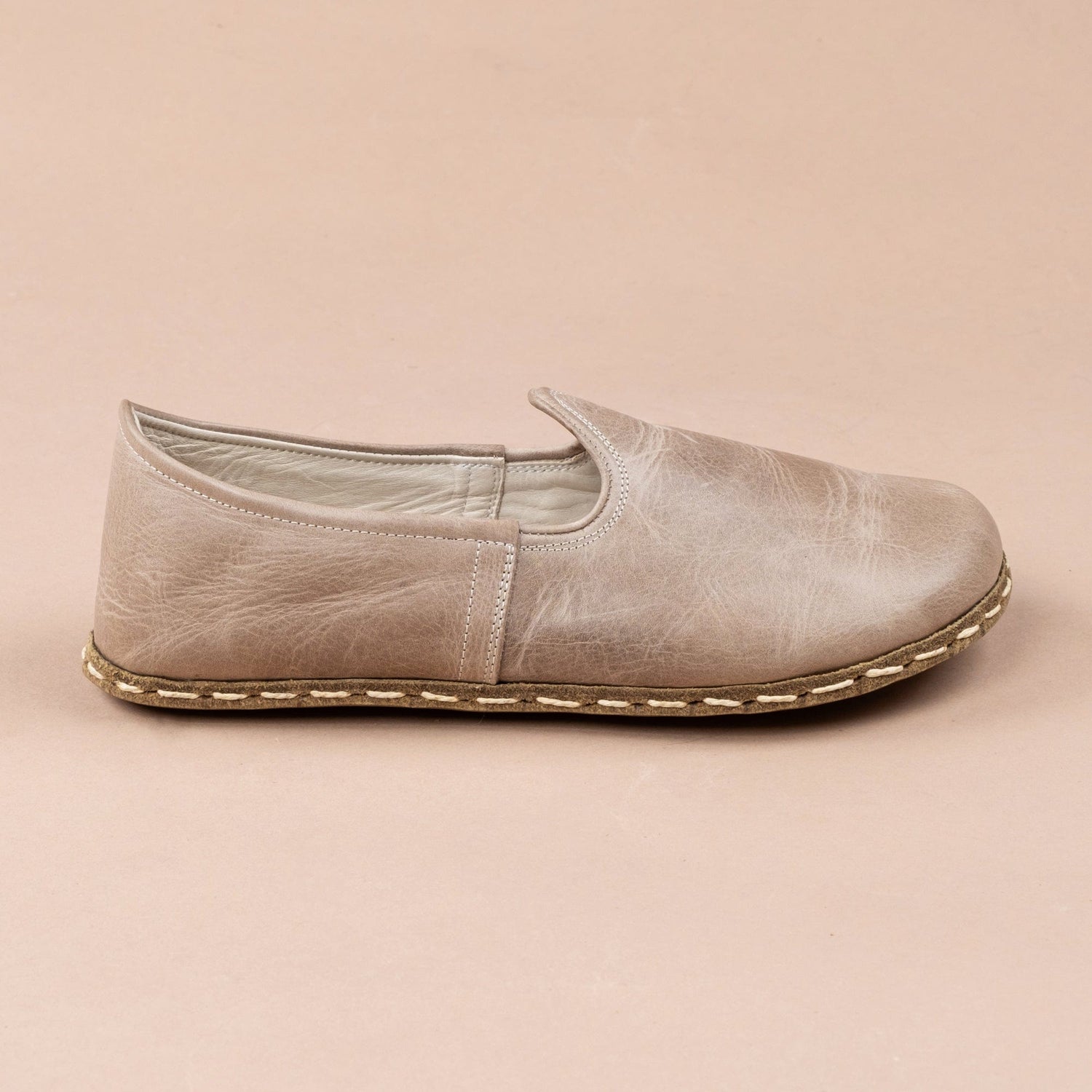 Braune Barfußschuhe für Herren