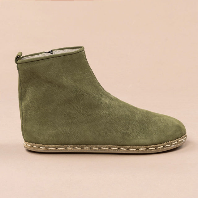 Kadın Olive Barefoot Bot