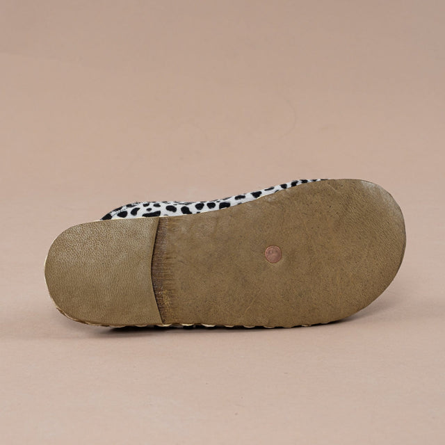 Barefoot Shearlings für Damen mit Polka Dots