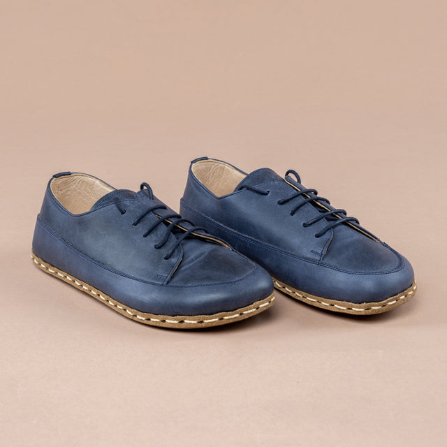 Blaue Barfuß-Sneaker für Herren