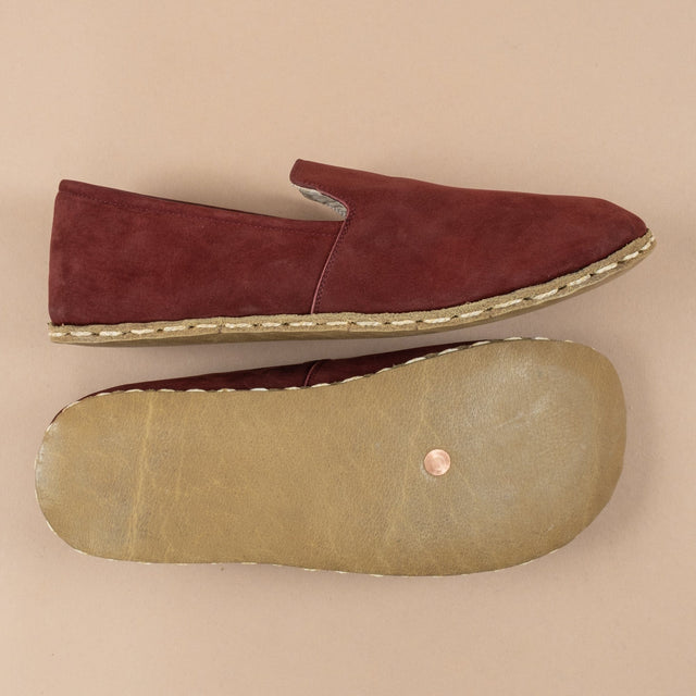 Kadın Bordo Minimalist Ayakkabı