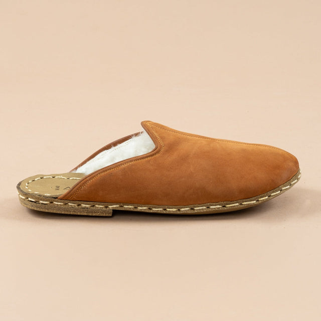 Erkek Safari Barefoot Kürklü Terlik