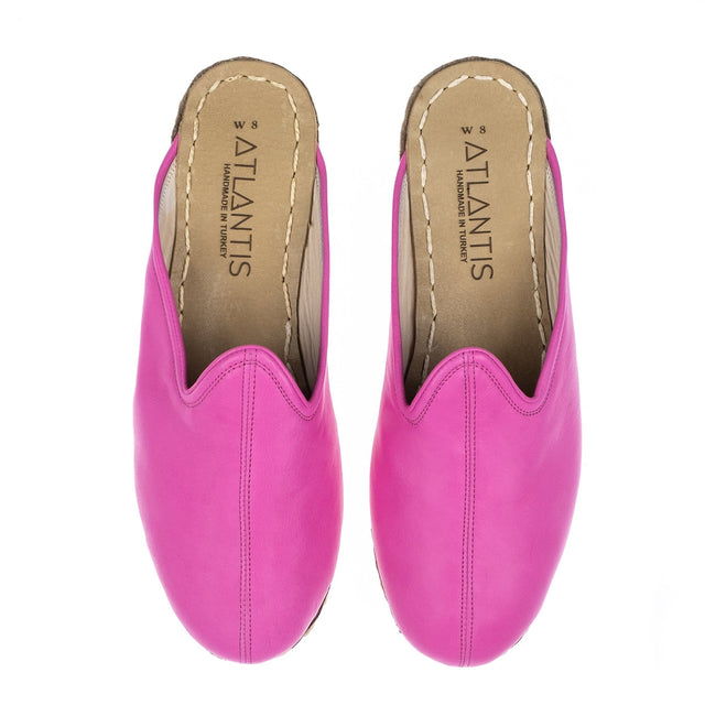 Men's Leather Bubble Gum Slippers