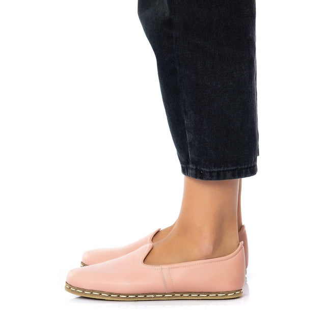 Yemeni Kadın Pudra Slip On Ayakkabı