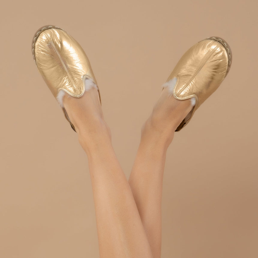 Men's Gold Shearlings