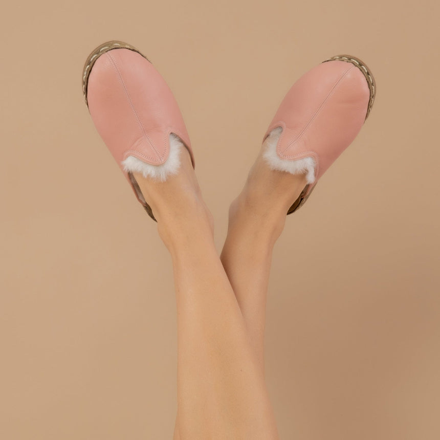 Men's Rose Shearling Slippers