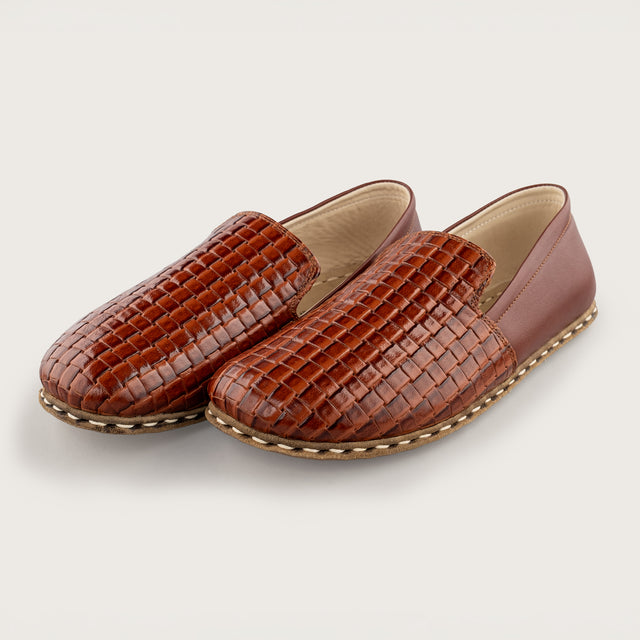 Women's Brown Milano - Atlantis Handmade Shoes - 4110061336546