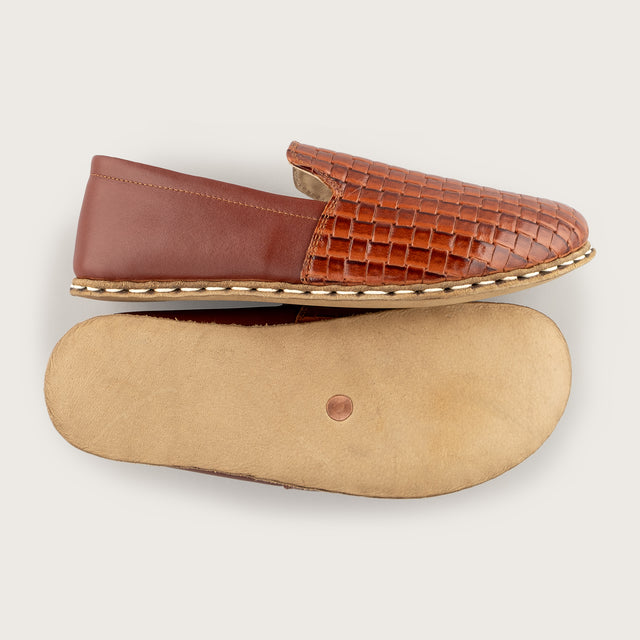 Men's Brown Milano - Atlantis Handmade Shoes - 4110061390548